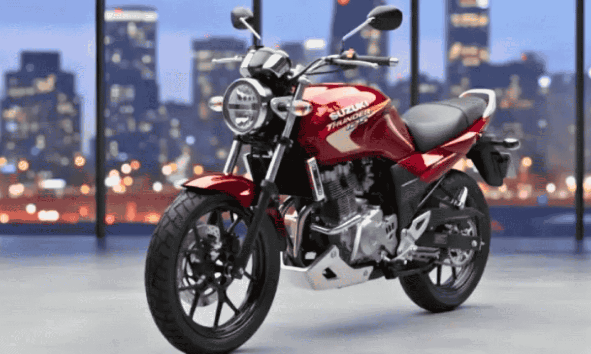 Nueva Suzuki Thunder 125 2026: moto ligera con innovación y diseño moderno